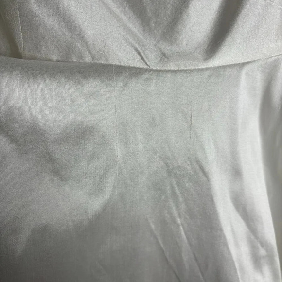 Macgraw Romantic Mini Dress Ivory Size 4 - Picture 10 of 10